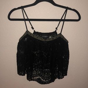 Daytrip lace tank top